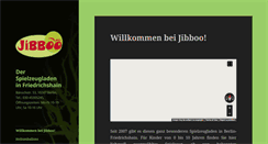 Desktop Screenshot of jibboo.de